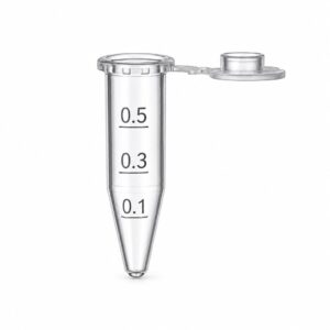 Tubo Eppendorf 0,5 ml - Bolsa x 1000 unidades