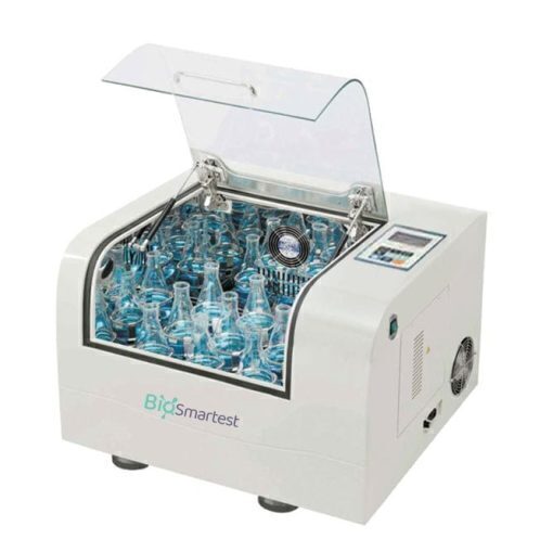 Incubador Agitador Orbital calefaccionado digital de RT+5~60º C. Marca BioSmartest, modelo BJPX-100B