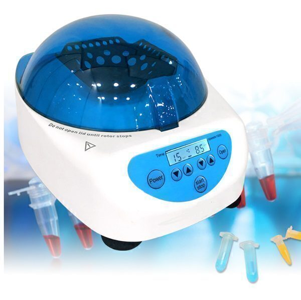 Microcentrifuga para tubos Eppendorf. Marca BioSmartest, modelo HW56.