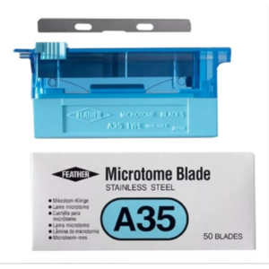Hojas para Microtomo Feather A-35 - Caja x 50 Unidades