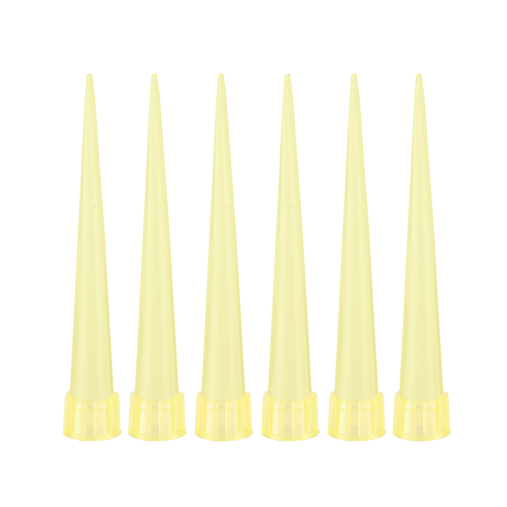 Tips Amarillos con Corona 5-200 µl - Bolsa x 1000 Unidades