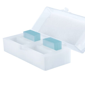 Cubreobjetos 18 x 18 mm - Caja x 100 Unidades