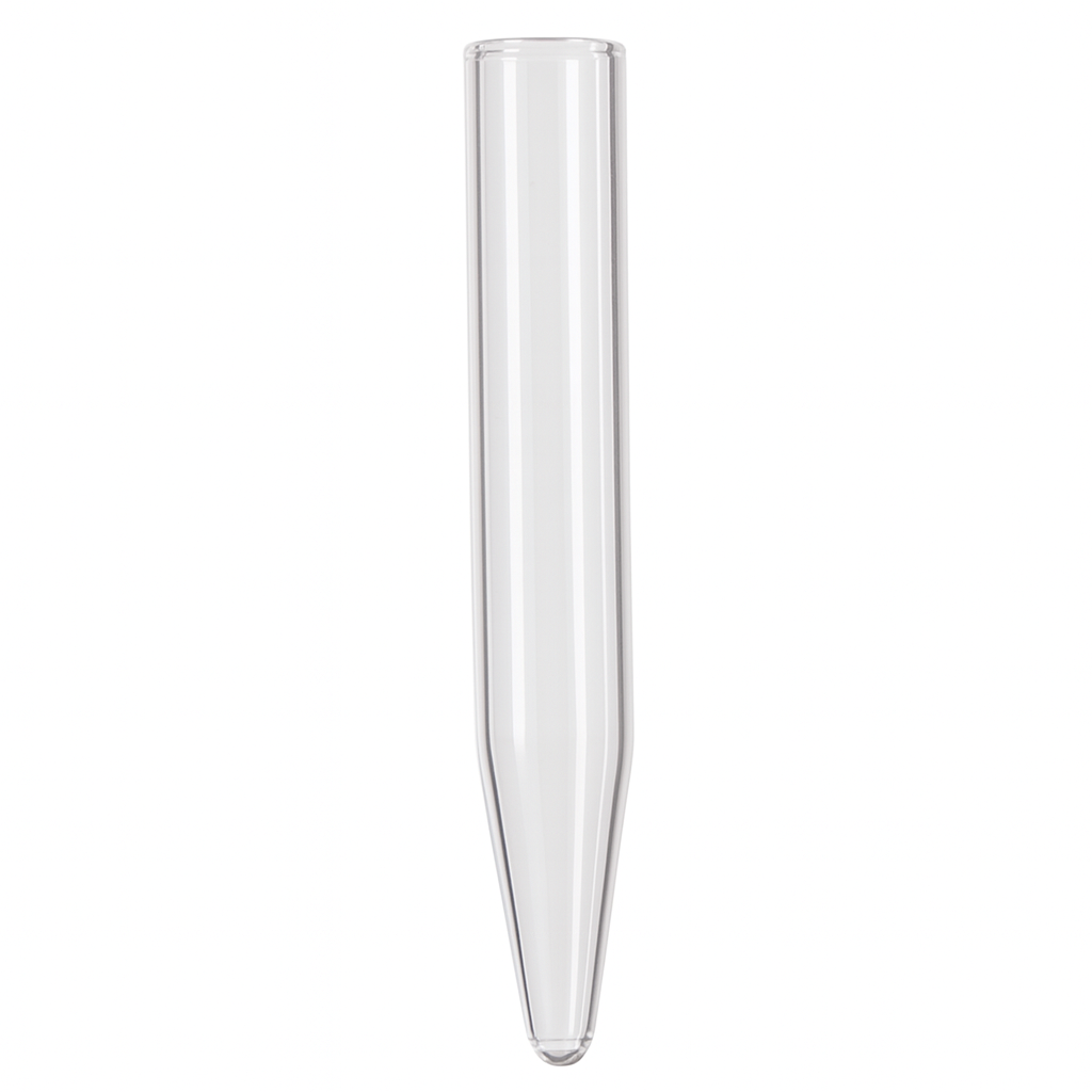 Tubo Cónico x 15 ml de Vidrio Borosilicato - Caja x 100 Unidades