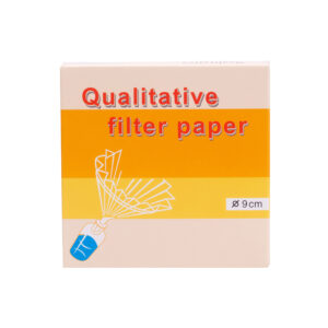 Papel de Filtro Cualtitativo 9 cm de Diámetro x 100 Unidades