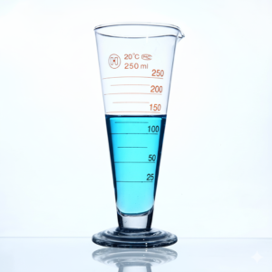 Vaso Medidor Cónico 100 ml con Pico Vertedor
