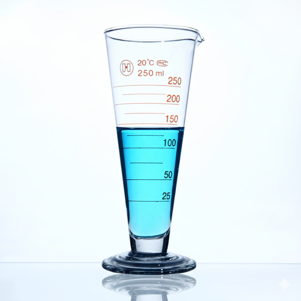 Vaso Medidor Cónico 1000 ml con Pico Vertedor
