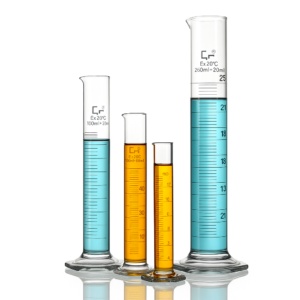 Probeta de Vidrio con Base de Vidrio 10 ml