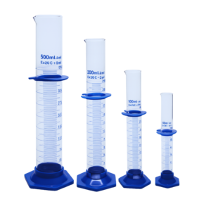 Probeta de Vidrio Base Plástica de 10 ml