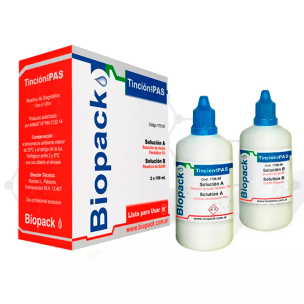 Tinción PAS - Kit 2 x 100 mL