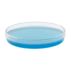 Placa de Petri estéril de 90 mm con medio de cultivo