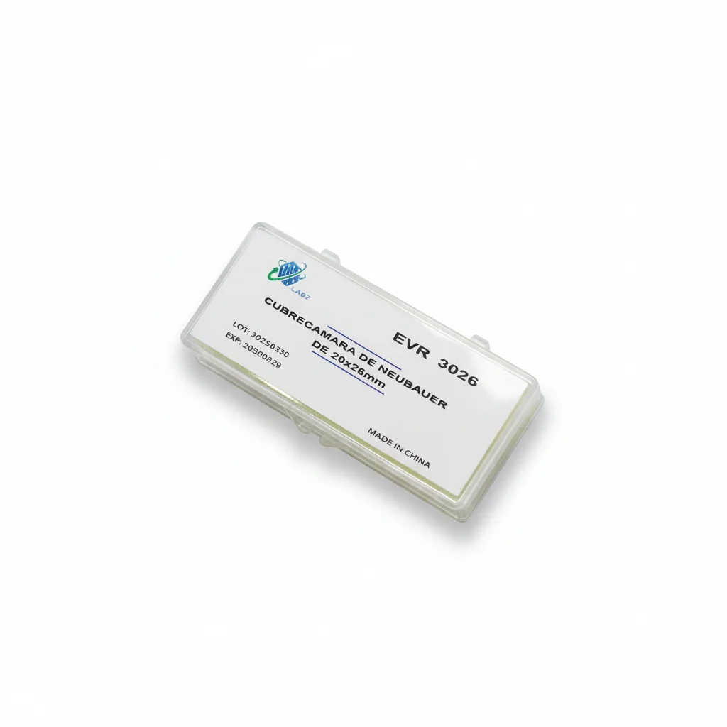 Cubre C�mara de Vidrio 20 x 26 mm - Caja x 100 Unidades