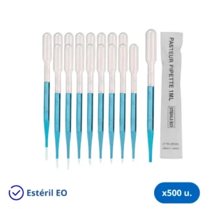 Pipetas Pasteur 1 ml Est�ril Individual - Caja x 500 Unidades