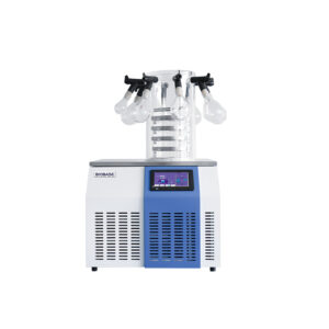 Liofilizador de Mesa BK-FD10P BioSmartest, manifold 8 balones, trampa -60 °C, 3 bandejas
