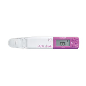 Medidor de Potasio K+ de Bolsillo LAQUAtwin K-11 HORIBA, 4 a 9.900 ppm, mide 1 gota sin vaso