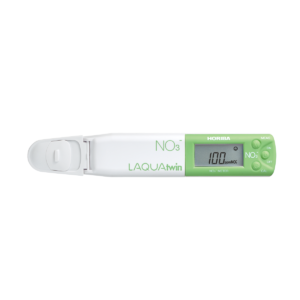 Medidor de Nitrato NO3- de Bolsillo LAQUAtwin NO3-11 HORIBA, 6 a 9.900 ppm, mide 1 gota sin vaso