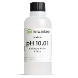 Solución de Calibración pH 10,01 MA9010 MILWAUKEE, 230 ml, precisión ±0,01 pH
