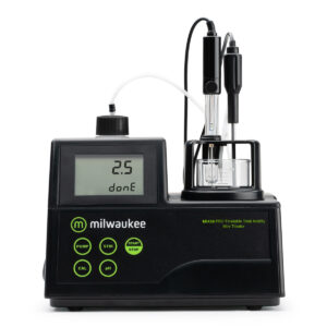 Mini Titulador de Acidez Total en Vino MI456 MILWAUKEE, 0,0 a 25,0 g/L ácido tartárico, automático