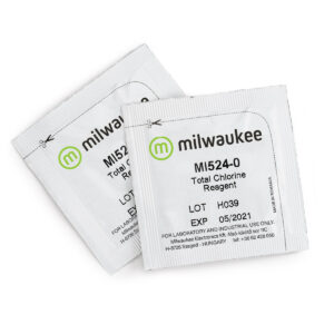 Reactivo en Polvo para Cloro Total MI524-25 MILWAUKEE, 25 determinaciones, método DPD, para MW11