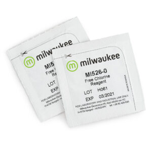 Reactivo en Polvo para Cloro Libre MI526-100 MILWAUKEE, 100 determinaciones, método DPD, para MW10