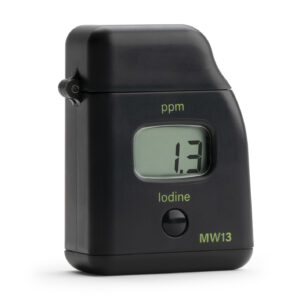 Fotómetro Digital de Yodo MW13 MILWAUKEE, 0,0 a 12,5 ppm, método DPD, portátil de bolsillo