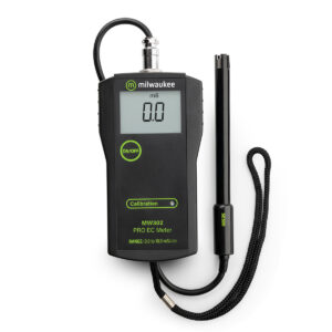 Conductímetro Portátil MW302 MILWAUKEE, 0,0 a 10,0 mS/cm, ATC, sonda SE520 con cable de 1 m