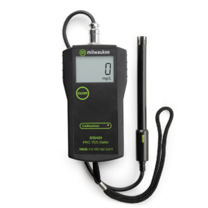 Medidor de TDS Portátil MW401 MILWAUKEE, 0 a 1.990 ppm, ATC, sonda SE510 con cable de 1 m