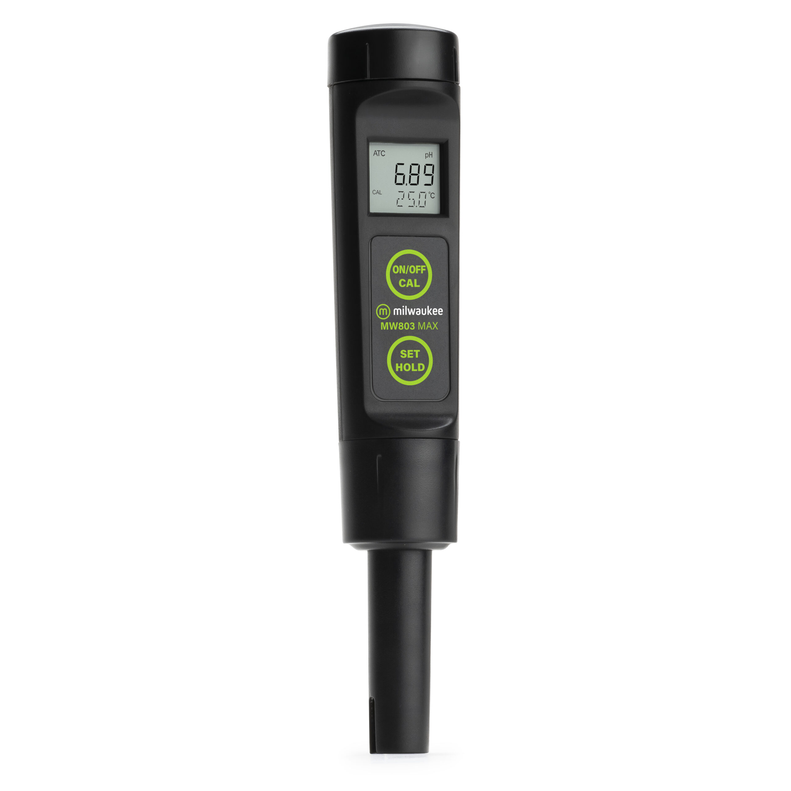 Tester pH/EC/TDS/Temperatura MW803 MILWAUKEE, 4 en 1, rango bajo 0-3.999 µS/cm, IP65, electrodo recambiable - Imagen 4