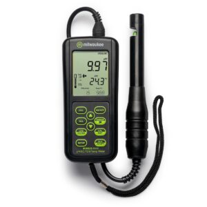 Medidor Portátil pH/EC/TDS/Temperatura MW805 MILWAUKEE, ±0,01 pH, IP67, registro de 1.000 datos, USB