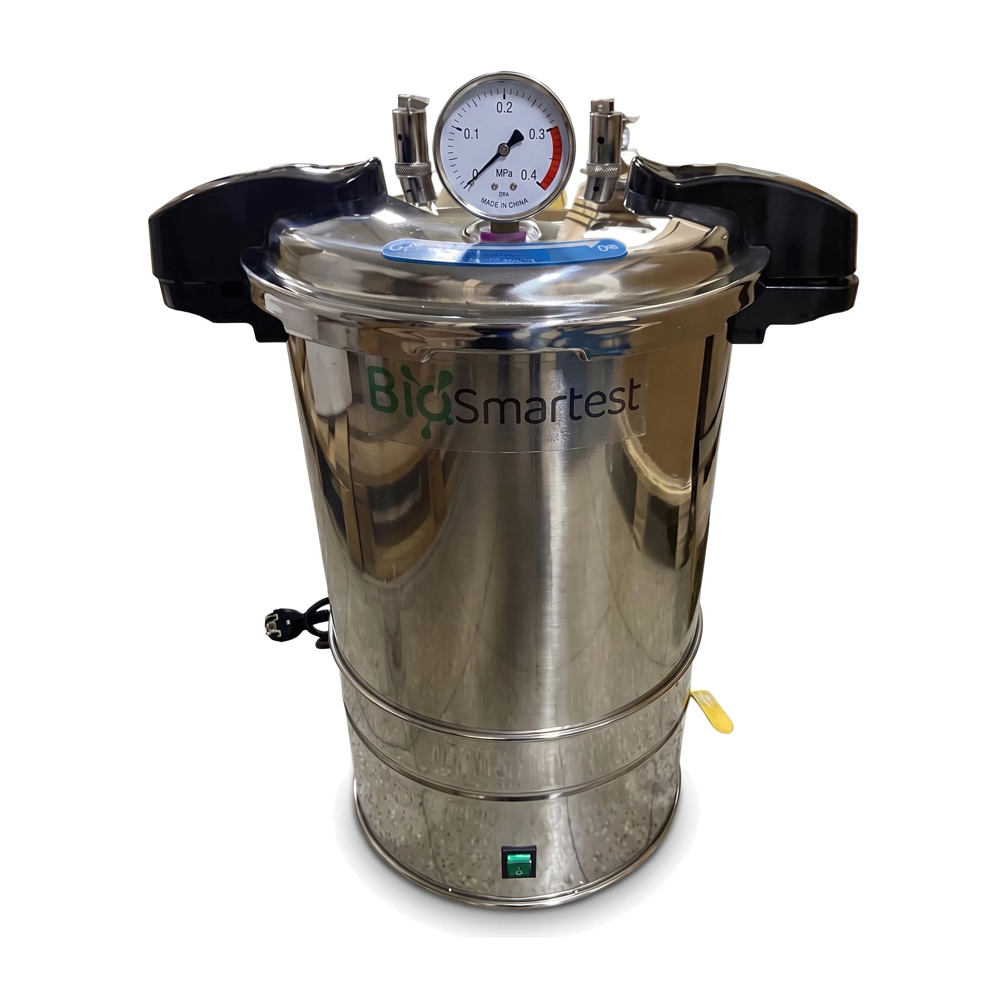 Autoclave manual portátil de 18 litros. Modelo BKM-P18II, marca BioSmartest