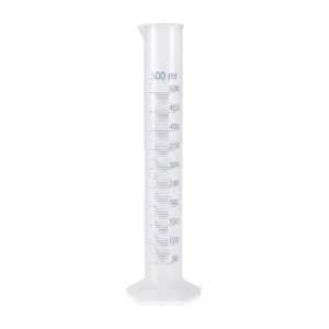 Probeta de Plástico de 500 ml, Graduada