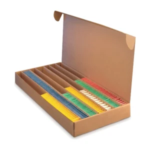 Caja de Archivo de Cartón para 480 Bloques de Parafina