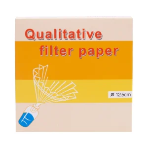 Papel de Filtro Cualitativo 12,5 cm de Diámetro x 100 Unidades — portada