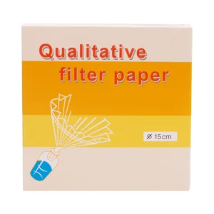 Papel de Filtro Cualitativo 15 cm de Diámetro x 100 Unidades — portada