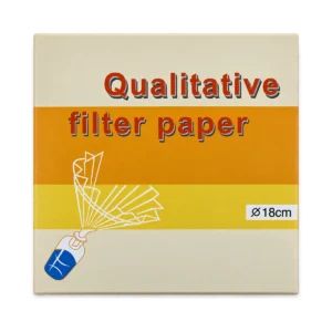 Papel de Filtro Cualitativo 18 cm de Diámetro x 100 Unidades — portada