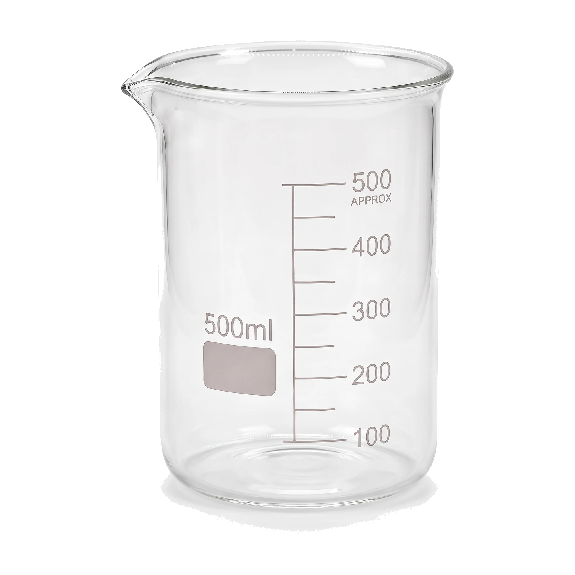Vaso de Precipitado de Vidrio 500 ml