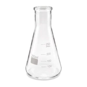 Matraz Erlenmeyer de Vidrio de 250 ml