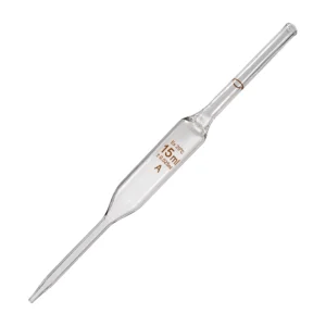 Pipeta Volumétrica 15 ml (Vidrio) - 1 Aforo