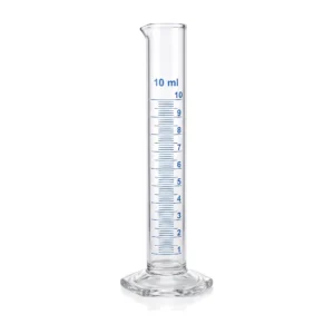 Probeta de Vidrio con Base de Vidrio 10 ml