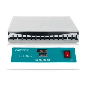 Plancha Calefactora Digital SH-8B FAITHFUL, placa 450 x 350 mm, hasta 350 °C, 2.400 W