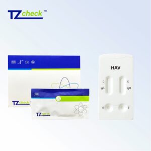 Test Rápido Hepatitis A IgG/IgM TZcheck – casete, 25 tests