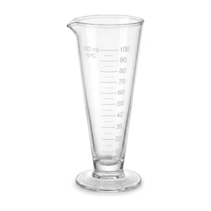 Vaso Medidor Cónico 100 ml con Pico Vertedor