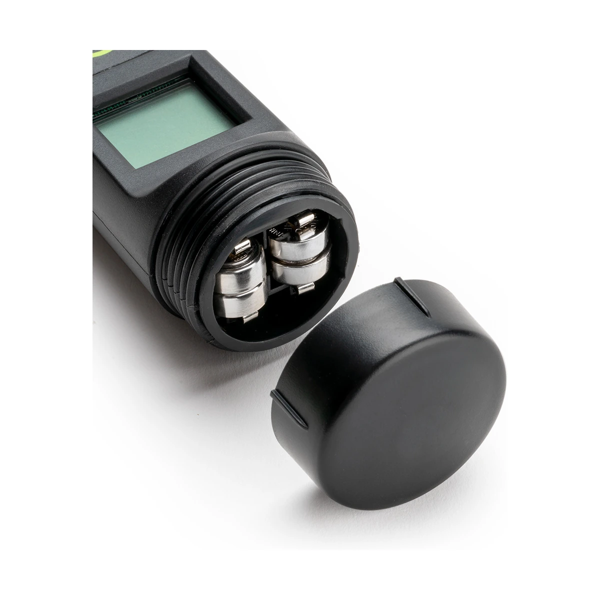 Tester pH/EC/TDS/Temperatura MW803 MILWAUKEE, 4 en 1, rango bajo 0-3.999 µS/cm, IP65, electrodo recambiable — detalle bateria