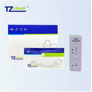Test Rápido Microalbúmina semicuantitativo TZcheck – casete, 25 tests