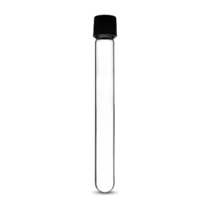 Tubo 16 x 150 mm de Vidrio Borosilicato con Tapa Rosca Bakelita