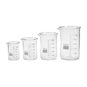 Set Vasos Precipitados de Vidrio