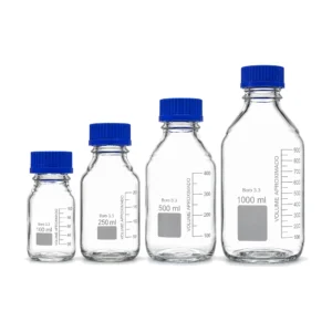 Set Botellas de Vidrio para Reactivos 100 a 1000 ml