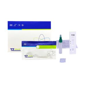 Test Rápido de sangre oculta en materia fecal (FOB/FIT) TZcheck – casete, 25 tests